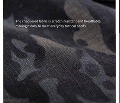 Mens Cargo Shorts Summer Tactical Cropped Trousers Outdoor Waterproof Multi-pocket