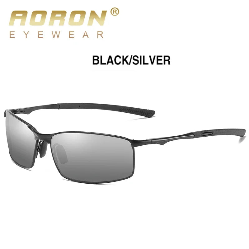 Sunglasses Mens/Women Driving Mirror Sun Glasses Metal Frame Goggles