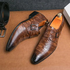 Designer Leather British Dress Flats Luxury Formal Business Man Driving Casual Shoes