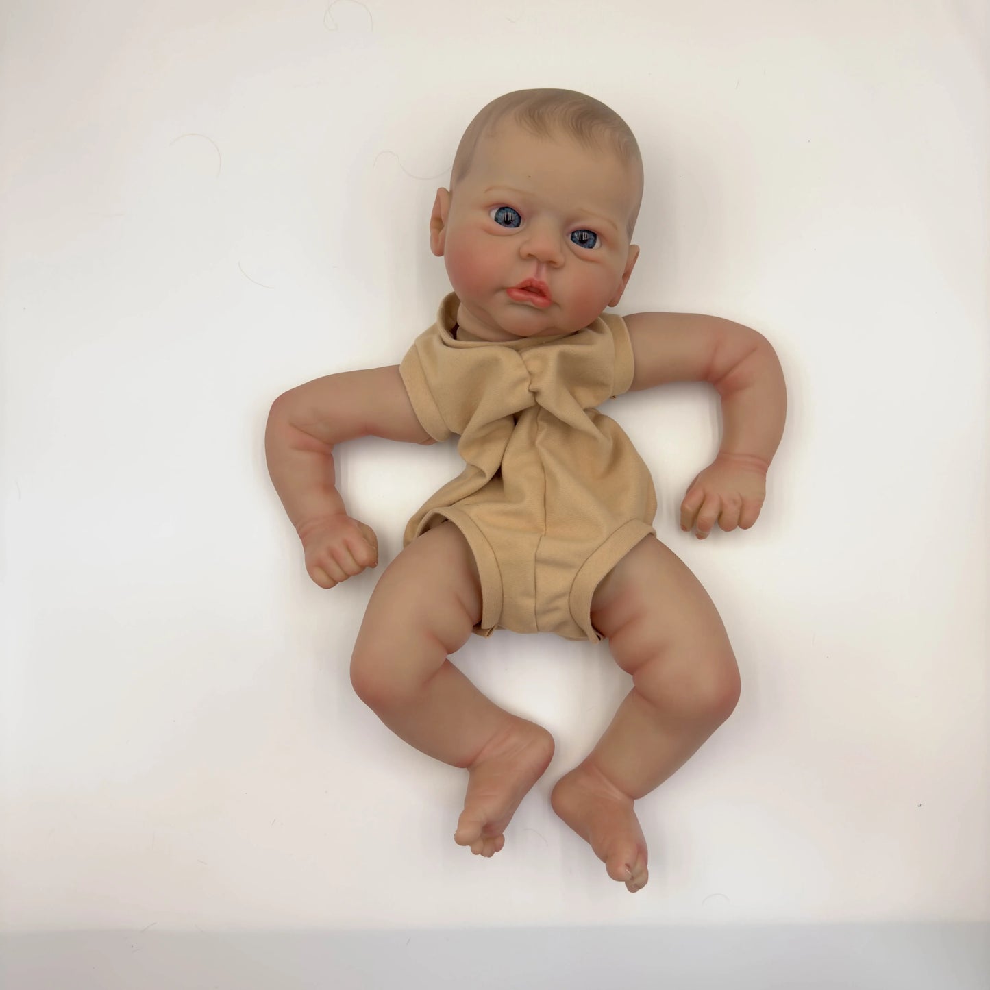 NPK 19inch Evi Finished Doll Lifelike Painted Kit with Extra Details Veins as Picture Extra Body Included
