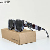 Millionaire Square Sunglasses For Men Retro Sunscreen Sunglasses Women