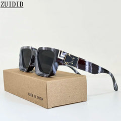 Millionaire Square Sunglasses For Men Retro Sunscreen Sunglasses Women