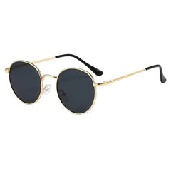 New Fashion Round Women Sunglasses Brand Designer Vintage Men Glasses Metal Frame Eyewear UV400 Gafas De Sol Mujer