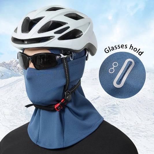Cold Weather Balaclava Ski Mask for Men Windproof Fleece Thermal Cap Winter Scarf Face Mask Women Neck Warmer Hood for Cycling