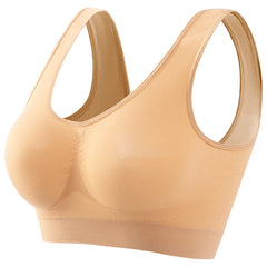 Women Seamless Bras Sports Wireless Notepads Bra Female Breathable Brassiere