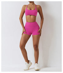 Seamless Yoga Set Workout Sportswear Gym Clothing 2Pcs Sport Sets Women