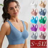 Women Seamless Bras Sports Wireless Notepads Bra Female Breathable Brassiere