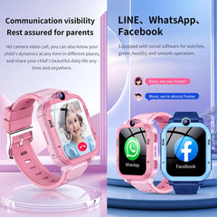 4G Kids Smart Watch GPS WiFi Tracker Location Video Call SOS Call Back Monitor Phone Watch Children Smartwatch Boy Girl Gifts