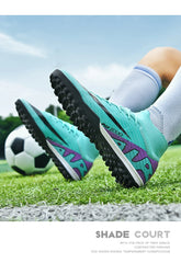 Men Soccer Shoes Grass Society Training Football Boots Cleats