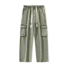 Cargo Baggy Jeans: Y2K Multi-pocket pant