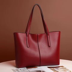 Large Women's Bag Large Capacity Shoulder Bags High Quality PU Leather