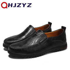 Genuine Leather Formal Lofers For Men Luxury Brand Slip On Casual Moccasins Italian