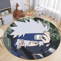 Cartoon HD Printed Round Carpet.soft,Comfortable,exquisite, Living Room,bedroom