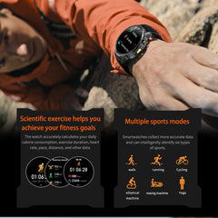 2026 New T-REX3 Outdoor Smart Watch 1.85inch AMOLED 1000mAh Large Battery 5ATM Waterproof Voice Call Sports Men Fitness Bracelet