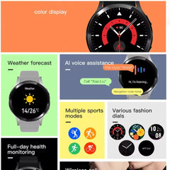 New SmartWatch 2025 Men Women Watches Bluetooth Call Heart Rate Sleep Life Waterproof Smart Watch Fitness Tracker Sporte Watch
