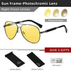 Sunglasses Polarized Men's Sun Glasses Women Fashion Pilot Gradient Eyewear