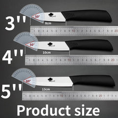 Ceramic Knives Set for Kitchen Paring Utility Slicing Fruit Vegetable Cutter 3 4 5 inch