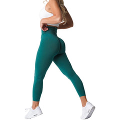 Leggings Women Soft Workout Tights Fitness Outfits Yoga Pants High Waisted Gym Wear