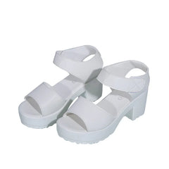 Womens Comfortable Heels: Women's Sandals Fashion Elegant Chunky Casual Peep