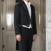Prom Suits for Men: Wedding Man Tail Coat for Wedding Groom Suits with Double
