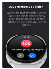 2025 New GPS Map Navigation Smart Watch For Men Women NFC Compass Sports Watch Bluetooth Call AMOLED HD Smartwatch 8 mini