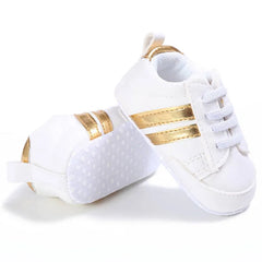 Baby Shoes Boy Girl Classical Sport Soft Sole PU Leather Multi-Color First Walker
