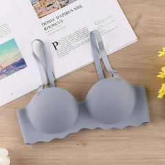 Bras Push Up Seamless Underwear for Women Solid Color Wireless Lingerie