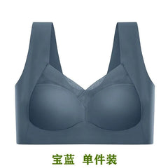 Woman Top Bra Push Up Bra Seamless Ice Silk Underwear Women