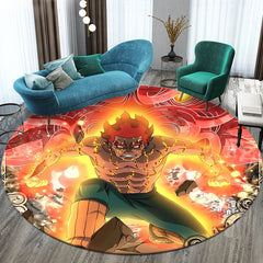 Cartoon HD Printed Round Carpet.soft,Comfortable,exquisite, Living Room,bedroom