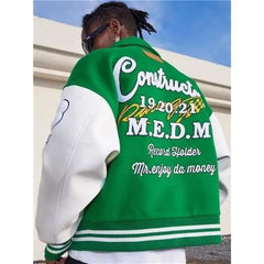 Baseball Jacket: Hip Hop Streetwear | Dodgers Baseball Jacket