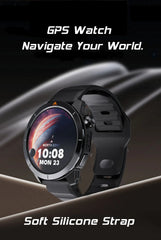 NORTH EDGE X-TREK 2 GPS Sports Smart Watch 1.43'' Amoled Screen 3ATM Waterproof AOD Smart Watch Bluetooth Call Altitude Compass