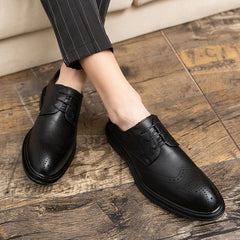 2024 Spring Gentleman Oxfords Leather Shoes Luxury Goods Men Shoes Fashion