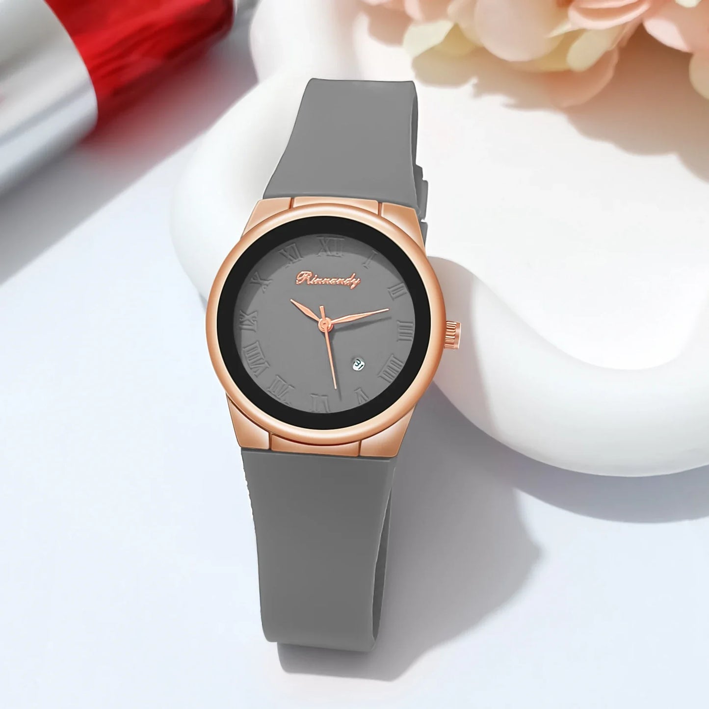 Fashion Watches Women Quartz Watch Sports Silicone Strap Ladies Wristwatches Calendar Clock Gift relogios feminino