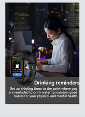 LAXASFIT 2025 New Fashion Smart Watch 1.85-inch HD Screen Bluetooth Calling Smartwatch for Men and Women Holiday Gift