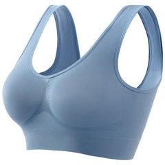 Women Seamless Bras Sports Wireless Notepads Bra Female Breathable Brassiere