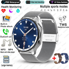 For OPPO Watch X High-End Business Watch Men 32Gb Memory Video Playback Smart Watch Sports Fitness Waterproof Bracelet 2025 New