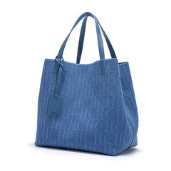 Ladies Shoulder Bag Fashion Classic New Pure Color Outer Pocket Ladies Handbag