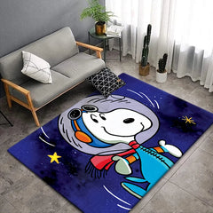 Snoopy HD lively Cartoon,Large Area Printed Carpet,Bathroom,Living Room Decor,Sofa