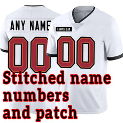 Stitched Football Jersey Custom Jacksonville,Miami,Minnesota,New England,New Orleans,San Francisco,Seattle,Tampa Bay,Tennessee,W