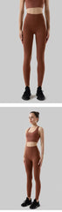 Sportswear Yoga Clothes Set Leggings and Tops Fitness Sports Suits Gym Clothing