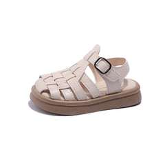 Girls Sandals Little Princess Knit Design Hollow Out Shoes Children Classical