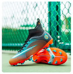 Soccer Shoes Society TF/FG Athletic Shoe Cleats Football Man Genuine Soccer Shoe