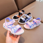 Children Sandals Summer Cartoon Soft Sole Anti Slip Boys Sandals Fashionable Girls