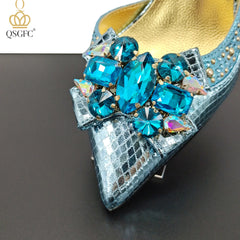 Matching Shoes and Bags: Italian Design Evening Shoes And Matching Bags