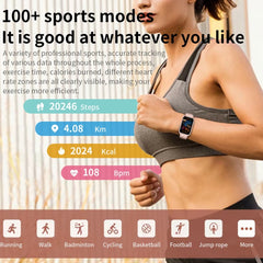 2026 New 1.57‘’ AMOLED HD Bluetooth Call Smart Watch Men's Sports Heart Rate Bracelet Fashion Women Smart Watch Android IOS