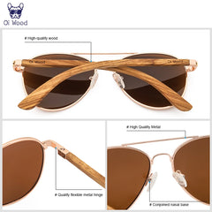 Sunglasses Pilot Sun Glasses Men Women Polarized Eyewear Blue