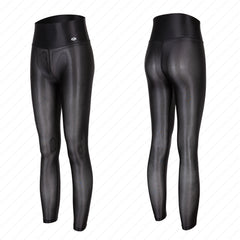 Sports Transparent Shiny Joggers Women's Yoga Pants High Waist Jogging