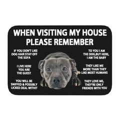 West Highland White Terrier Dog Floor Door Kitchen Bath Mat Anti-Slip Outdoor Westie
