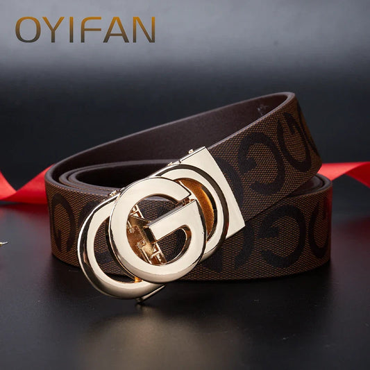 Luxury Brand Belt for Men Automatic Belt, Business Casual Fashion Designer Mens Belt 구찌 벨트