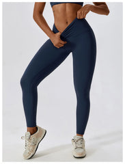 Womens Butt' Lift Curves Workout Tights High Waist Contour Seamless Leggings